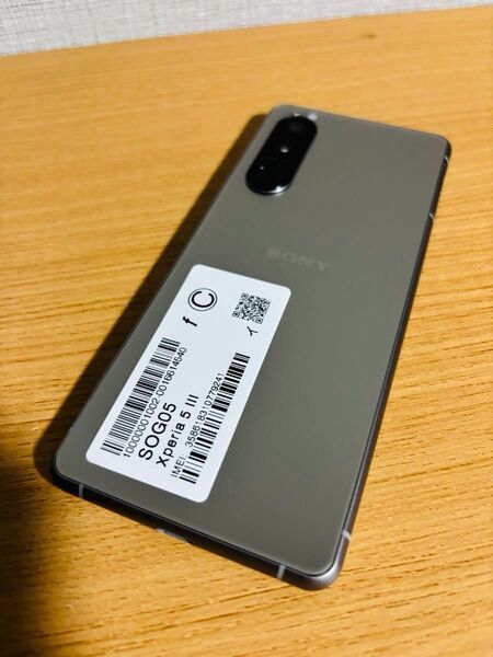 SONY Xperia5 III シルバー 128GB SOG05 SIMフリー