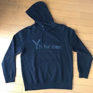 Y's for men GroundY ロゴパーカー ブラック