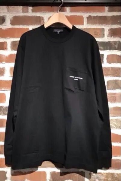 COMME des GARONS HOMME ロゴ L/S T 新品未使用