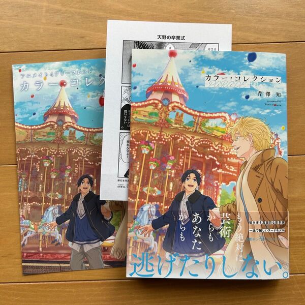 芹澤知 カラー・コレクション アニメイト特典リーフレット・ペーパー付