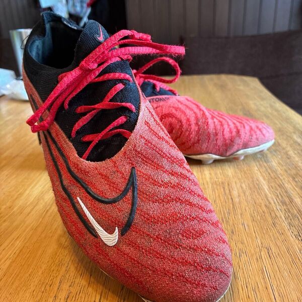 NIKE ナイキ ファントムGX エリート AG ACC サッカースパイク 26cm レッド