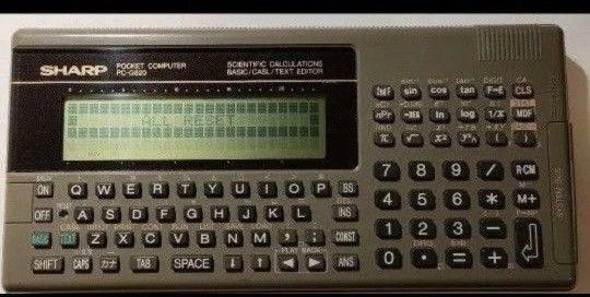 SHARP PC-G820 ポケコン POCKET COMPUTER シャープ ポケットコンピューター