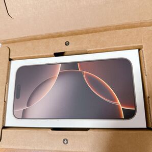 【新品未開封】iPhone 16 Pro Max 256GB デザートチタニウム