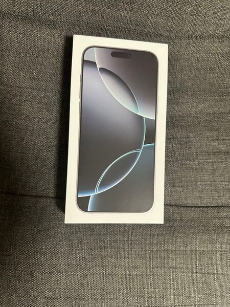 【新品未開封】iPhone 16 Pro Max 256GB ホワイトチタニウム