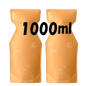 アジュバン Re: エミサリーシャンプー 1000ml ×2個 詰替エコパック 大容量 サロン専売品 お買い得