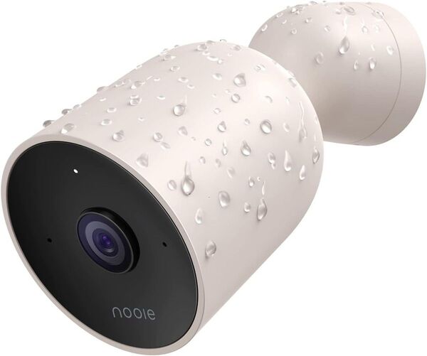 Nooie ヌーイー 屋外 防犯カメラ 人感センサー 1080P 暗視 Wi‐Fi IP66 スマホ通知 Alexa IPC200