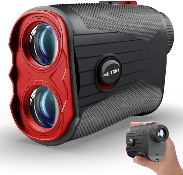 レーザー距離計 ゴルフ1098m/1200yd対応 最速0.1S測定 高透過レンズ 7倍 充電式 IP6 距離/高さ/速度/角度