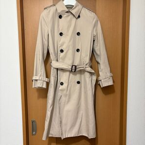 nano universe ナノユニバース トレンチコート スプリングコート ベージュ F