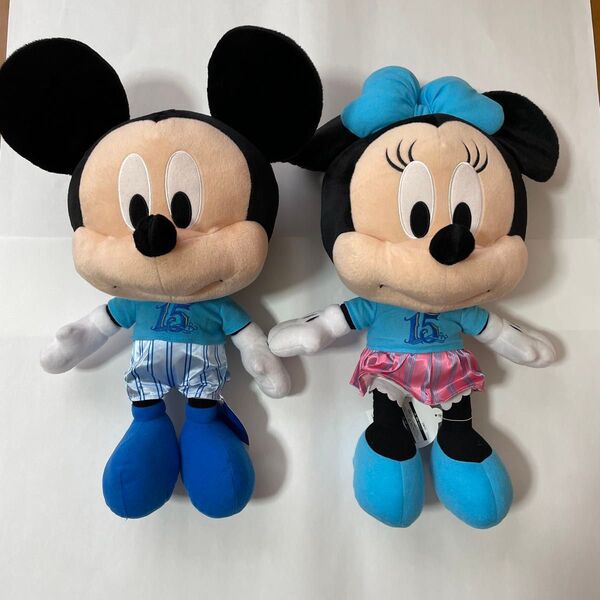 【非売品】ディズニーシー 15周年 限定 ミッキー ミニー ぬいぐるみ