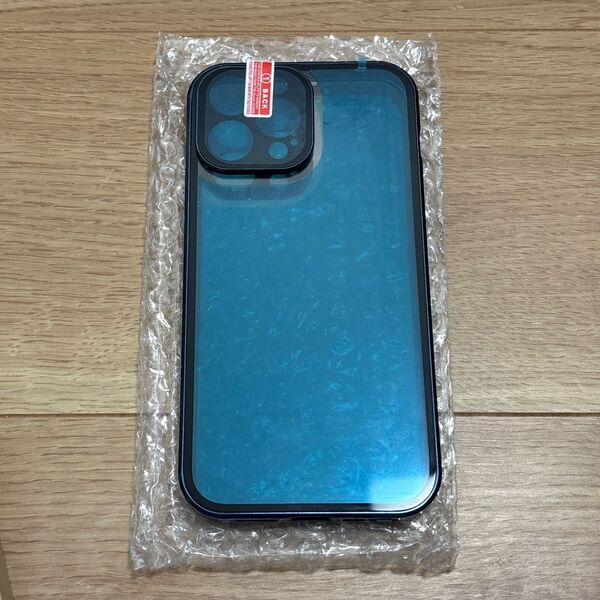 WEIYUN iPhone13ProMAX用 ケース クリア ロック式 透明両面