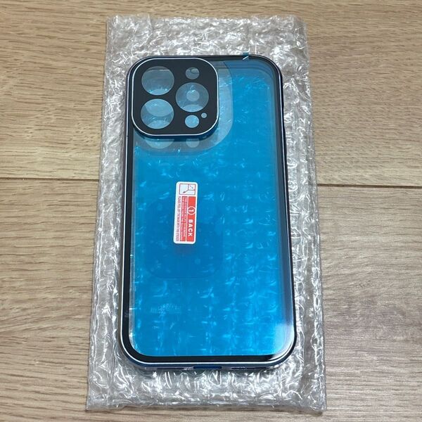 WEIYUN iPhone13Pro用 ケース クリア ロック式 透明両面