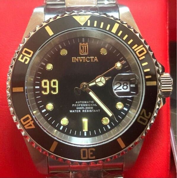 完売! 999本限定 INVICTA インビクタ Jason Taylor 自動巻 未使用 シルバー