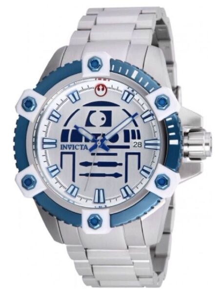廃番! ラスト1本! 激安! 限定1977本! INVICTA インビクタ スターウォーズ R2D2 自動巻
