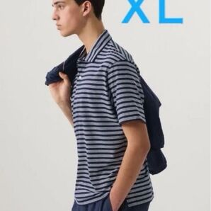 ラスト1枚! 完売! ユニクロ& JW ANDERSON ロジャーフェデラー コラボ エアリズムポロシャツ XL ネイビー