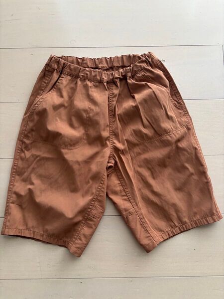 無印 ショートパンツ ブラウン 150