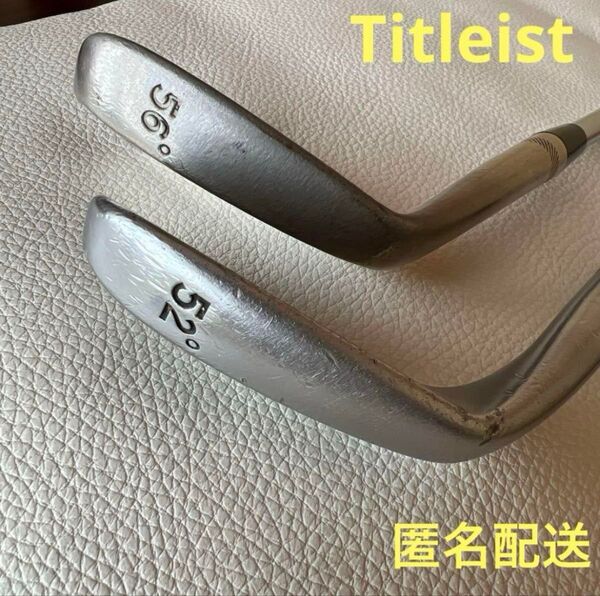 Titleistタイトリスト メンズ 紳士 GOLF ゴルフ クラブ 右 ゴルフクラブ ウェッジ 2本セット まとめ売り