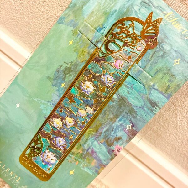 モネ しおり 〜water lily〜 睡蓮・ブックマーク