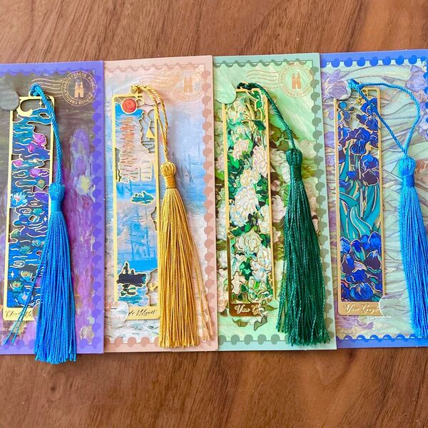 Van Gogh ゴッホ モネ 4点 しおり ブックマーク