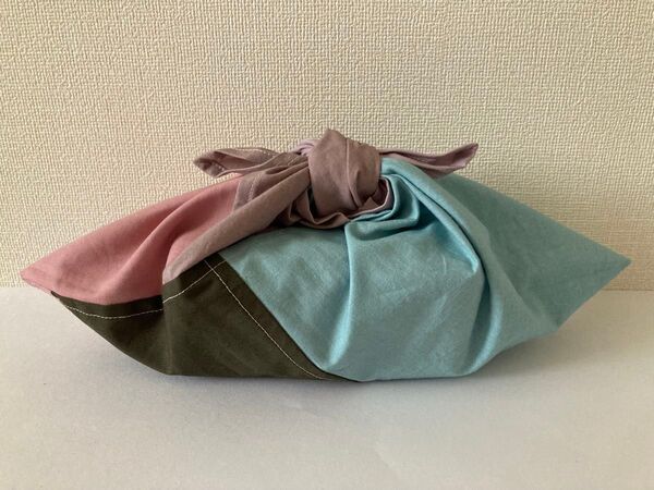 あずま袋(901)綿多色 お弁当袋 内袋 ハンドメイド(色欠けあり)