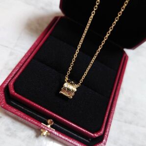 ステンレス ネックレス ジルコニア 蜂の巣 六角形