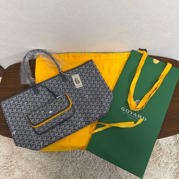 新品未使用 ゴヤール GOYARD サンルイPM グレー 正規品