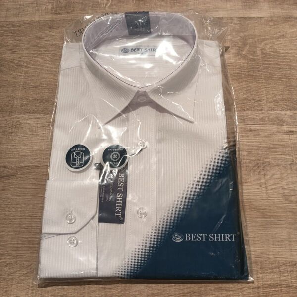 BEST SHIRT ホワイト Mサイズ ドレスシャツ 39-82