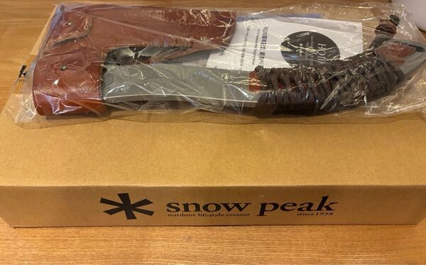 snow peak ★HQ10周年記念薪割り斧 未使用