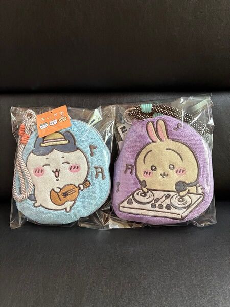 GU ちいかわコラボ★ポーチ★パープル&ライトブルー2点セット 新品未使用