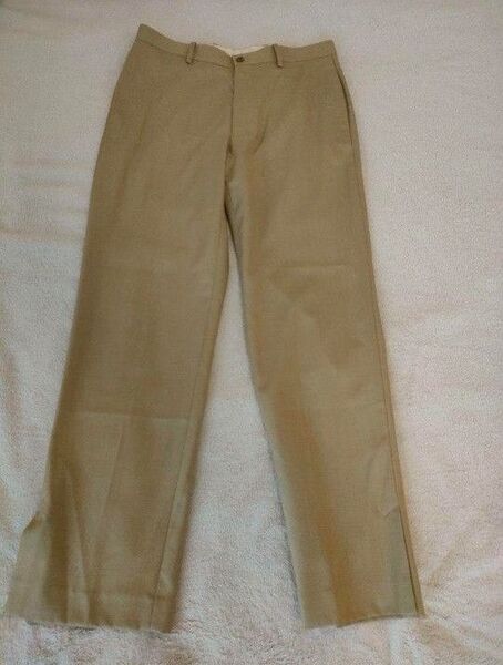 Auralee WOOL SILK TROPICAL SLIT SLACKS Size 4 パンツ