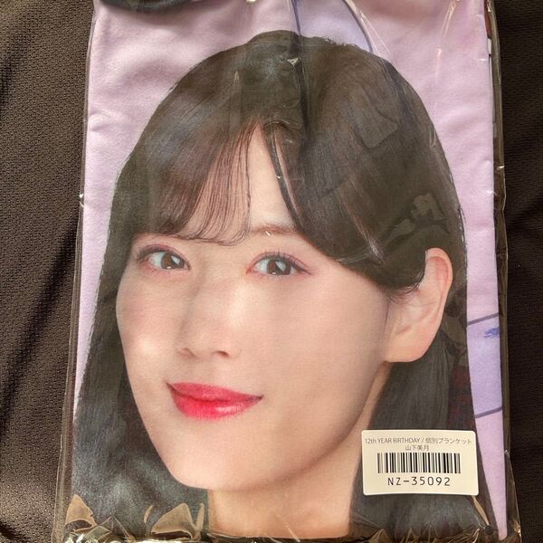 新品未開封 乃木坂46 山下美月 12th year ブランケット
