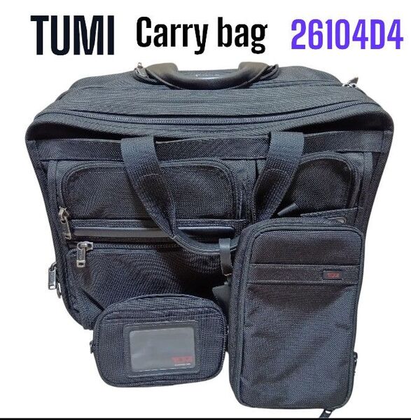 TUMI キャリーケース ビジネスバッグ 26104D4 キャリーバッグ 廃盤品 ブラック ナイロン