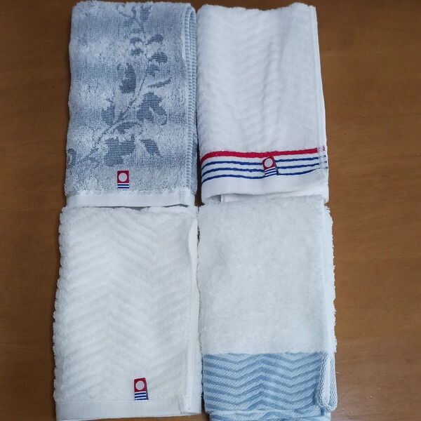 【4枚セット】今治タオル ウォッシュタオル 未使用