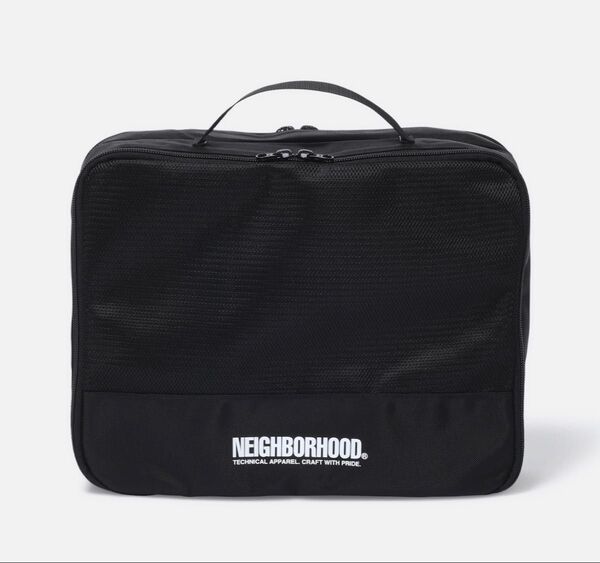 25SS NEIGHBORHOOD TRAVEL POUCH-L BLACK ネイバーフッド トラベル ポーチ ブラック
