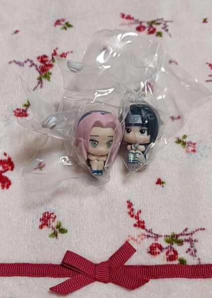 NARUTO まちぼうけ うちはサスケ 春野サクラ 2点セット