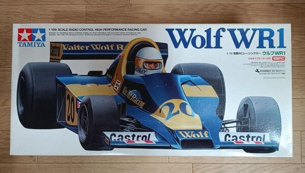 激レア!入手困難絶版貴重品!未組立品1/10RC ウルフ WR1 (F104-MODIFIED CHASSIS) 84124