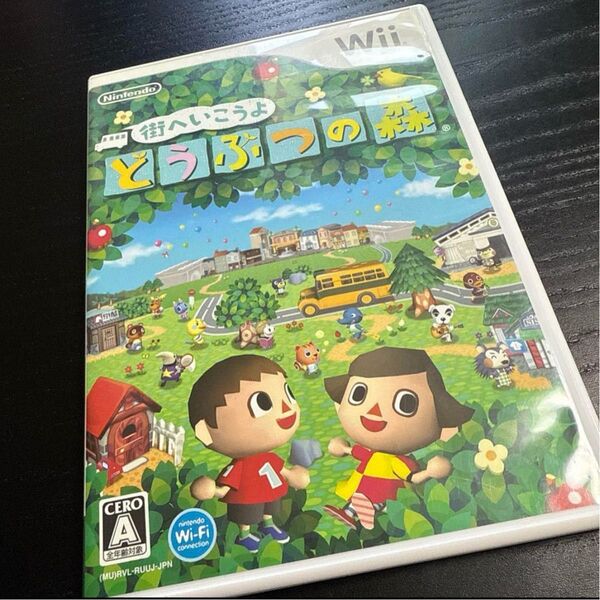 Wii 街へ行こうよ どうぶつの森