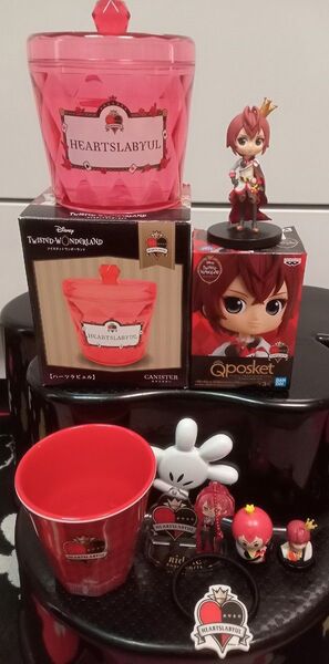 ☆ディズニー ツイステ ハーツラビュル リドル グッズ7点セット☆