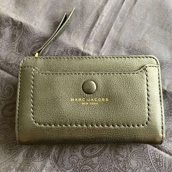 マークジェイコブス Marc Jacobs 財布 二つ折り財布 ブラック