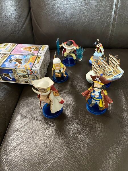 ワンピースフィギュア ヒストリーオブ白ひげ ワーコレ コンプリート全6種 プライズ