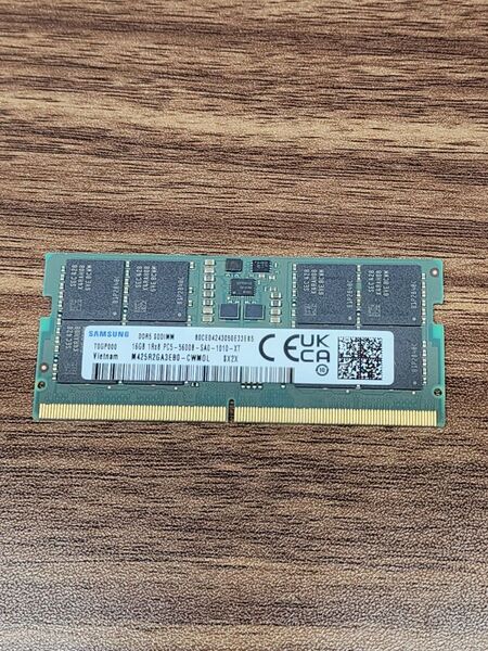 DDR5 SO-DIMM16GBメモリ1枚