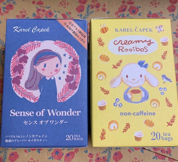 カレルチャペック ノンカフェイン ハーブティー センスオブワンダー クリーミールイボス 2箱 40p