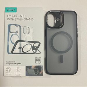 ESR iPhone 16 Plus ケース MagSafe 対応 カメラコントロール Classicシリーズ つや消しブラック