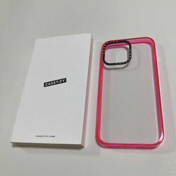 CASETiFY コンパクト iPhone 14 Pro Max ケース Hot Pink