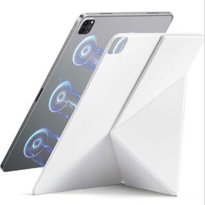 PITAKA iPad Air 13インチ ケース(M3/M2、2025/2024) MagEZ Folio 2/ホワイト