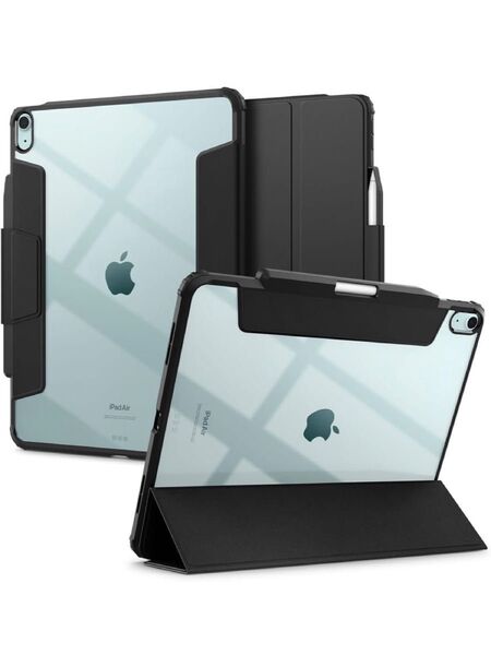 Spigen iPad Air 13インチ ケース M3/M2 ウルトラ・ハイブリッド・プロ ACS07668 (ブラック)