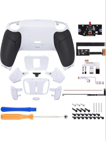 eXtremeRate ps5コントローラーBDM-010&BDM-020に対応用プログラムできる背面パドルプラスティック製