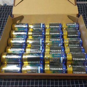 期限にバラつきあり 期限長持ち 東芝 TOSHIBA 単一 単1 単1電池 アルカリ乾電池 2個パック×12 計24本