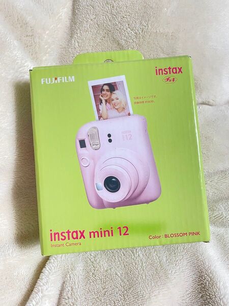【未使用品】チェキ instax mini 12 インスタントカメラ FUJIFILM インスタックス