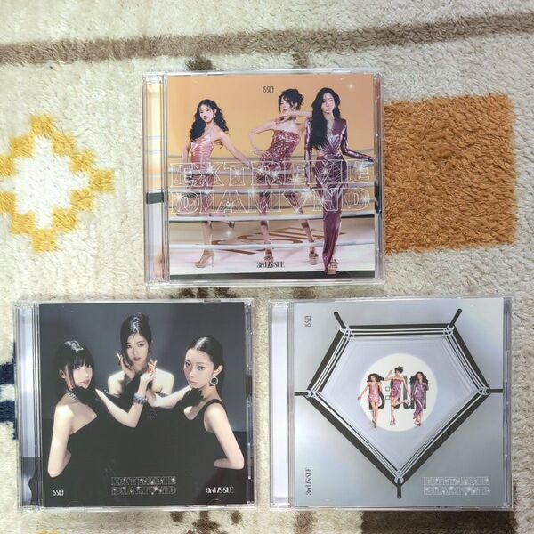 IS:SUE イッシュ 『EXTREME DIAMOND』CD3形態 初回A盤 初回B盤 通常盤 セット