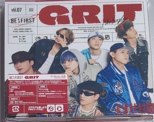 BE:FIRST GRIT 夢中 CD Blu-ray MV盤 スマプラ付